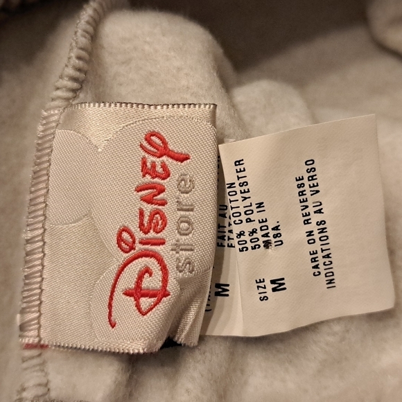 Disney Store Mickey Mouse Club size Medium gray sweatpants New - Picture 4 of 4